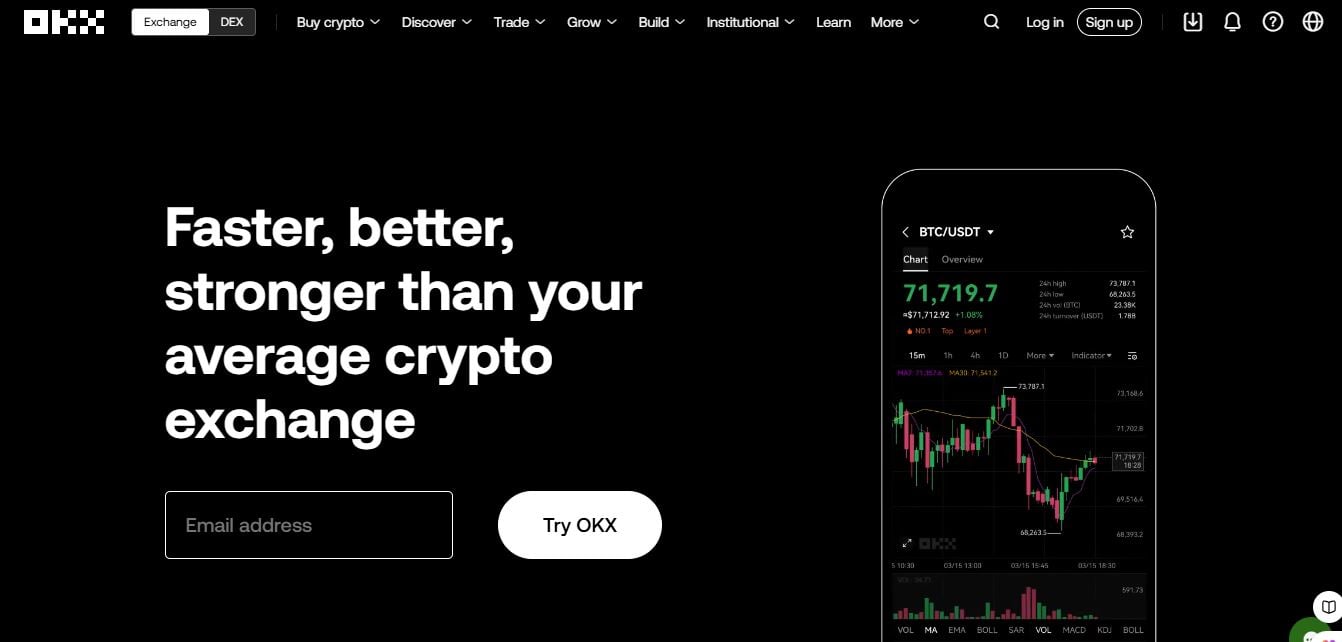 okx homepage
