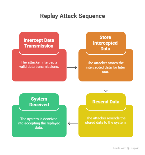 Replay attack sequence
