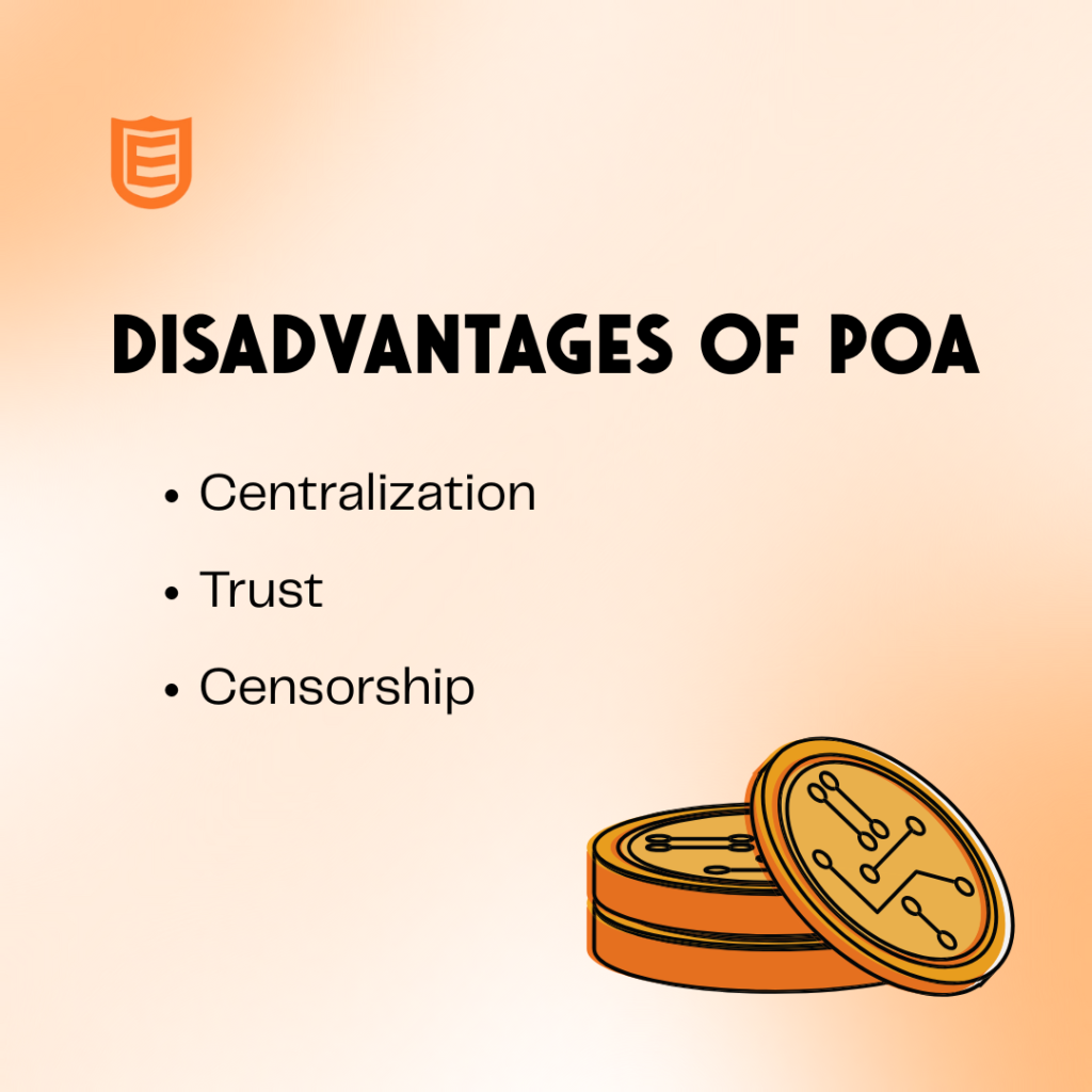 Disadvantages of POA