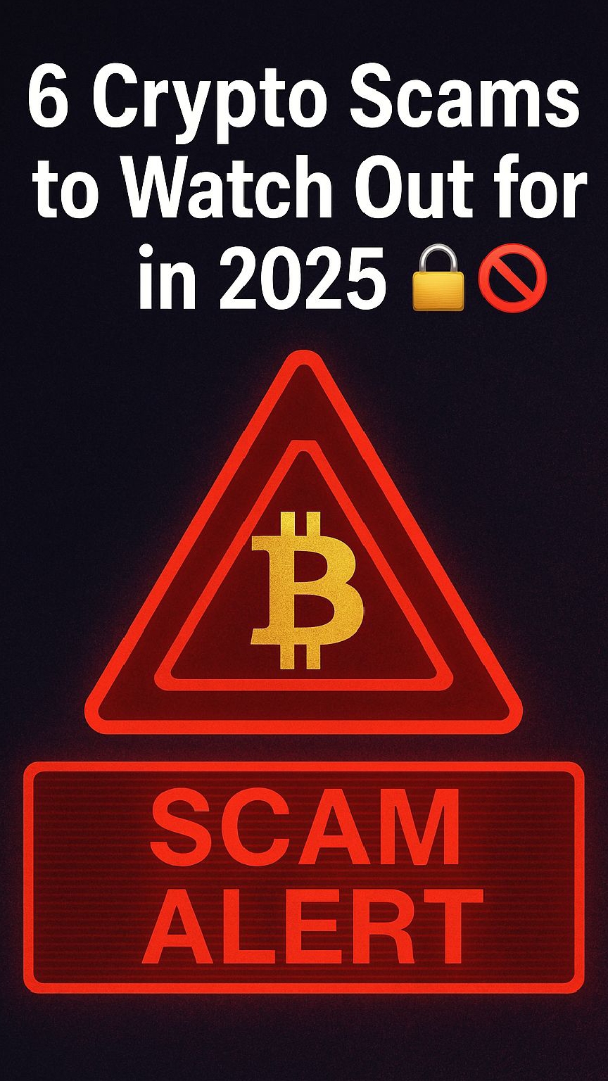 6 Crypto Scams You Should Avoid in 2025