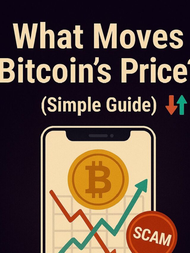 What Drives Bitcoin’s Price? (Explained Simply)