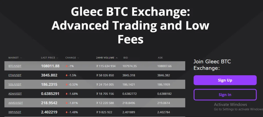 Gleec BTC Affiliate Program