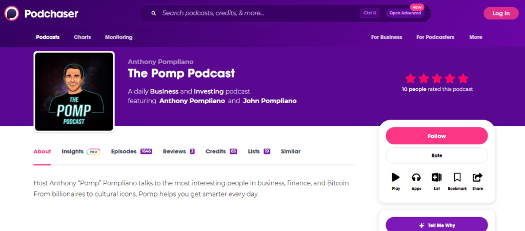 the pomp podcast 