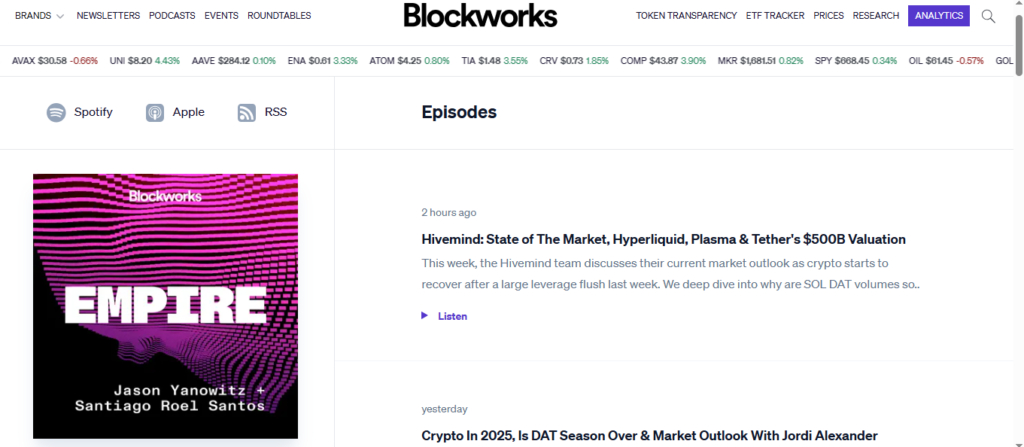 Empire(Blockworks) 