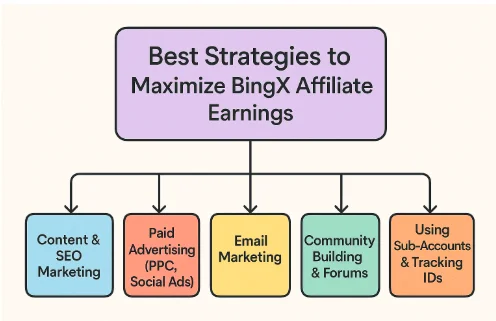 Best strategies to maximize BingX Affiliate Earnings