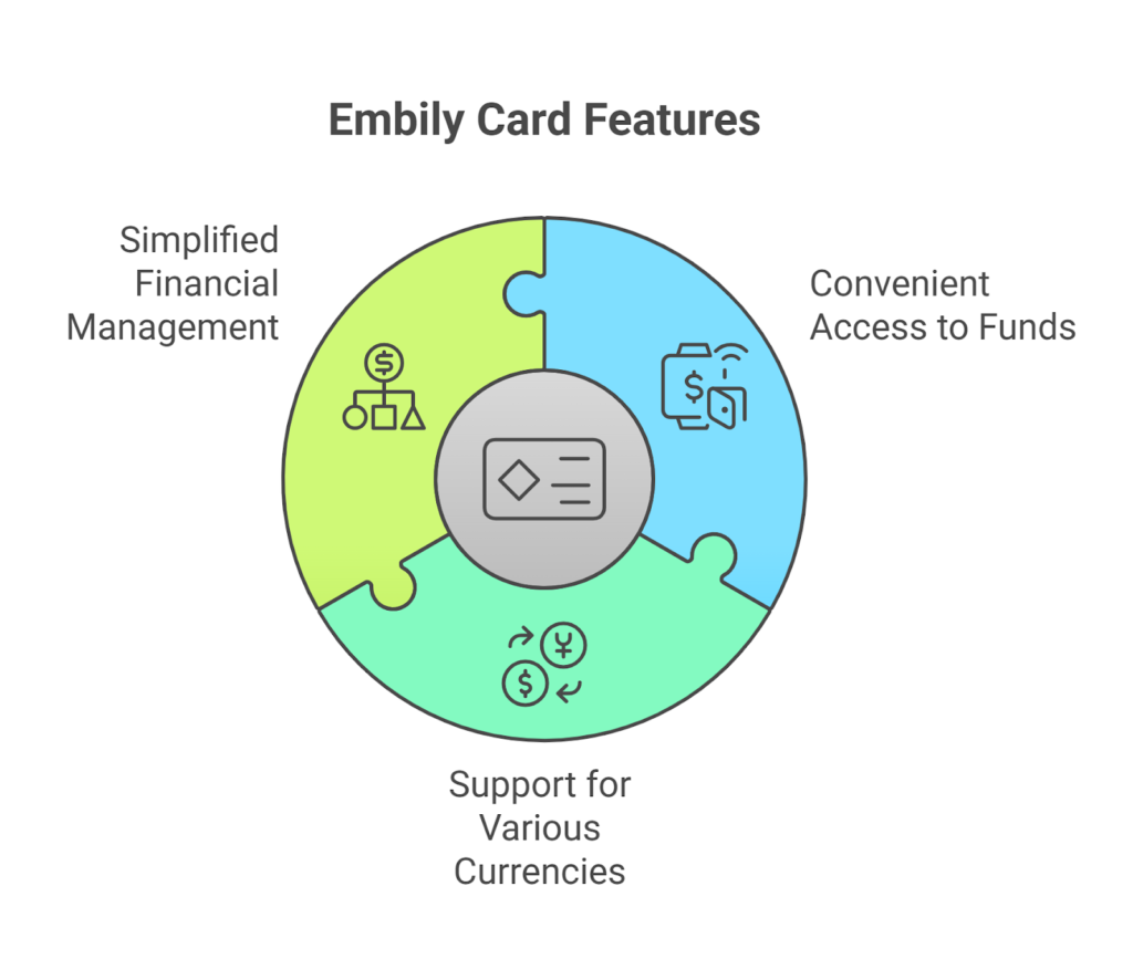 Features of Embily card