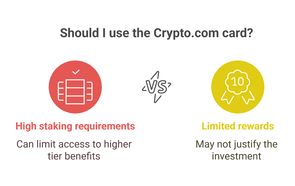  Disadvantages of Crypto.com card