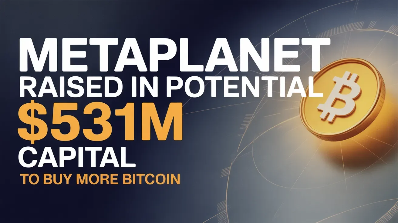 Metaplanet Raised $531M in Potential Capital to Buy More Bitcoin