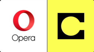 Opera and Celo logo
