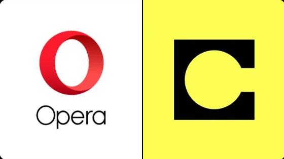 Opera and Celo logo
