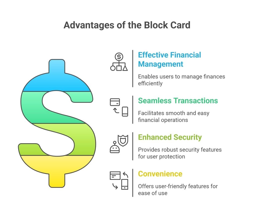 advantages of the block card