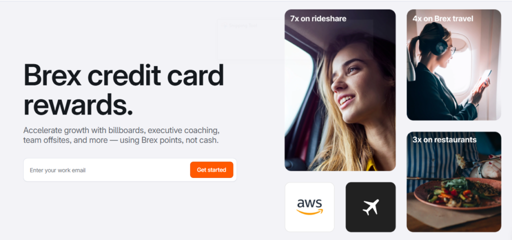 Brex credit card rewards image