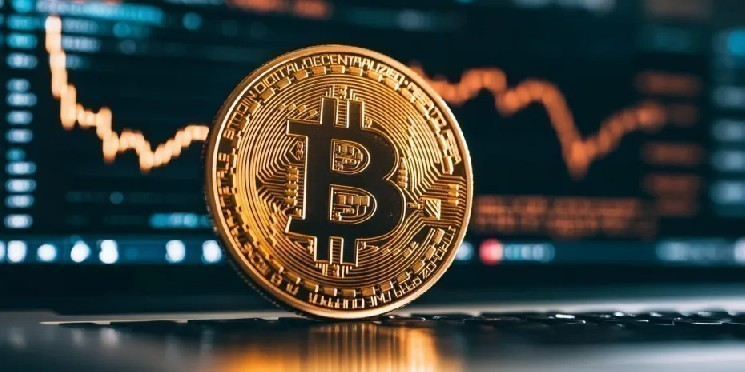 Image with with bitcoin coin