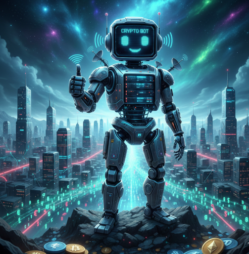 image showing a crypto bot