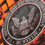 SEC Charges Florida Man and Company in Alleged $22 Million Crypto Mining Fraud Scheme U.S. Securities and Exchange Commission (SEC) seal overlaid on an abstract background of orange three-dimensional cubes.