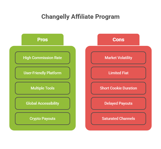 Pros and Cons of Changelly Affiliate Program
