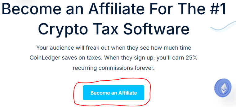 Become an affiliate button