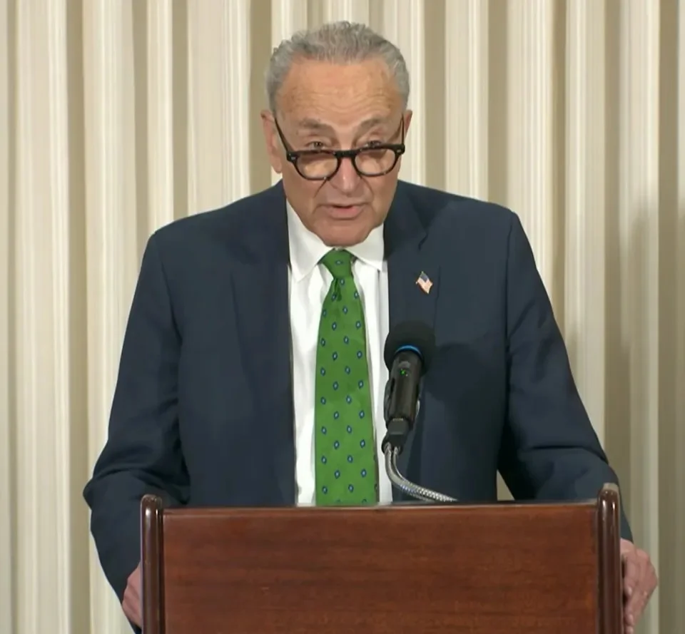 Senate Democratic Leader Chuck Schumer