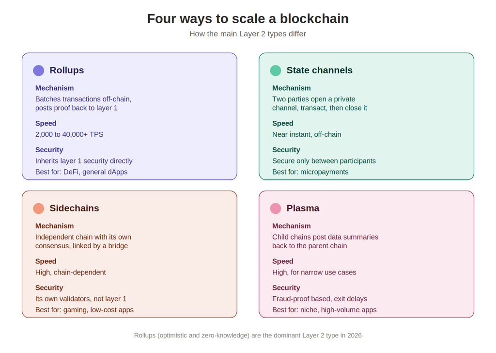ai-generated visualization of Layer 2 blockchain