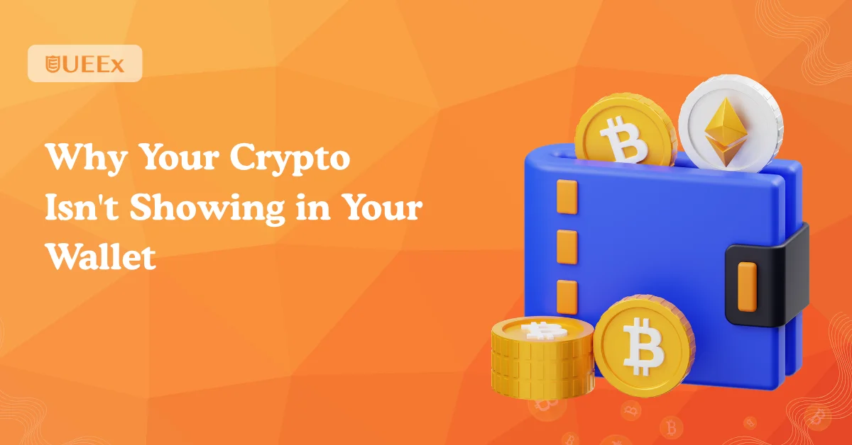 Why your crypto isn't showing in your wallet