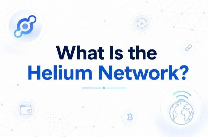 Image showing the text “what is helium network”