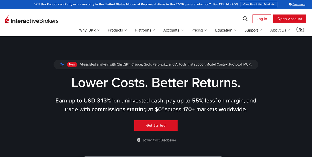 Interactive brokers webpage logo