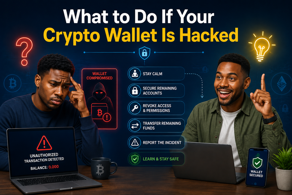 Image showing tips to overcoming crypto hacking